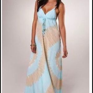 Gypsy 05 Alex silk tie-dye maxi dress size XS